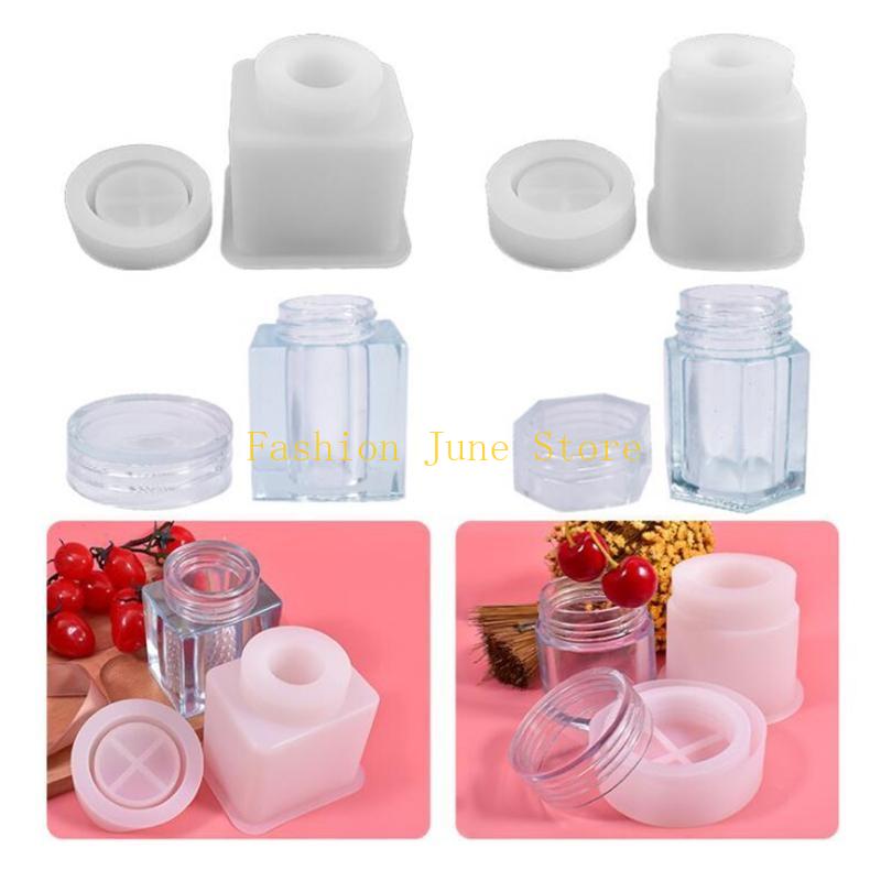 Silicone Epoxy Resin Molds Set - طقم قالب سيليكون لصب الراتنج الكريستالي
