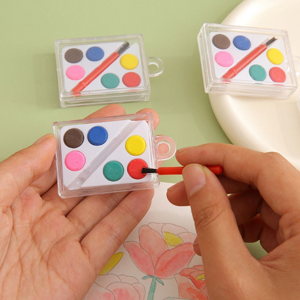 Watercolor Paint Set Solid Pigment - جودة عالية مع فرشاة الرسم مجموعة