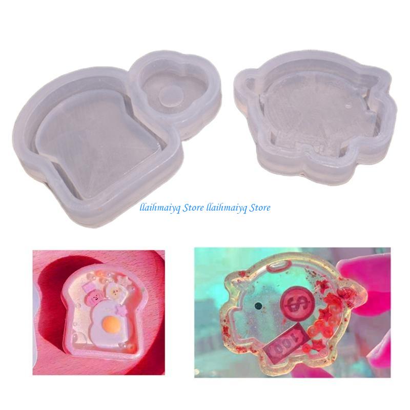 Silicone Epoxy Resin Molds Set - 573B قوالب الراتنج الرمال المتحركة لطيف