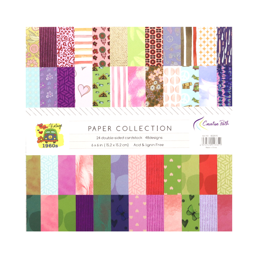 Vintage Junk Journal Scrapbooking Paper - ورق تزييني بنمط زهور عتيق من