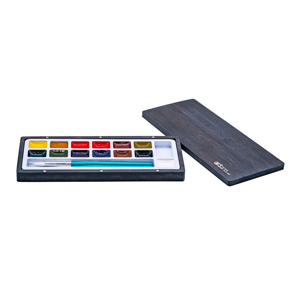 ArtSecret 13 مجموعة لوحة ألوان - مراجعة Watercolor Paint Set Solid Pigment وسعره