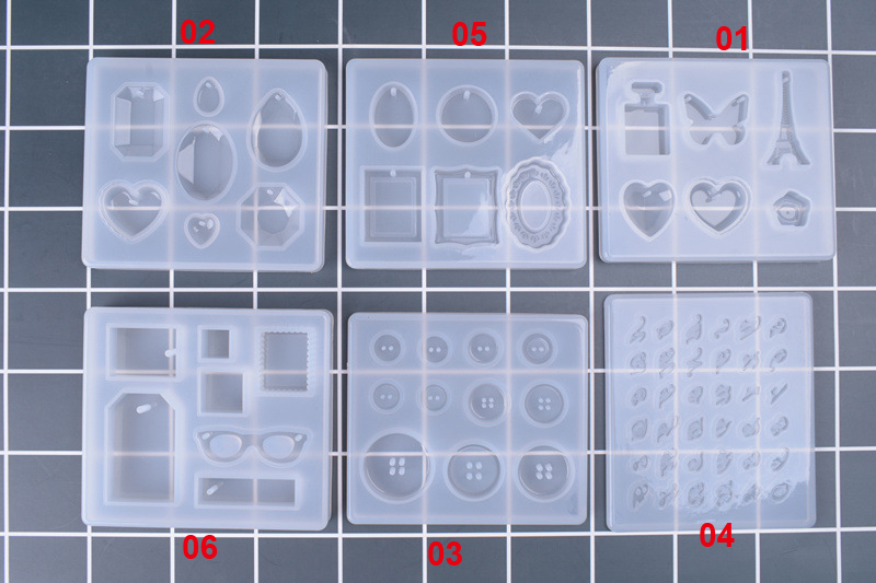 مجموعة قوالب سيليكون راتنجية ب - مراجعة Silicone Epoxy Resin Molds Set وسعره