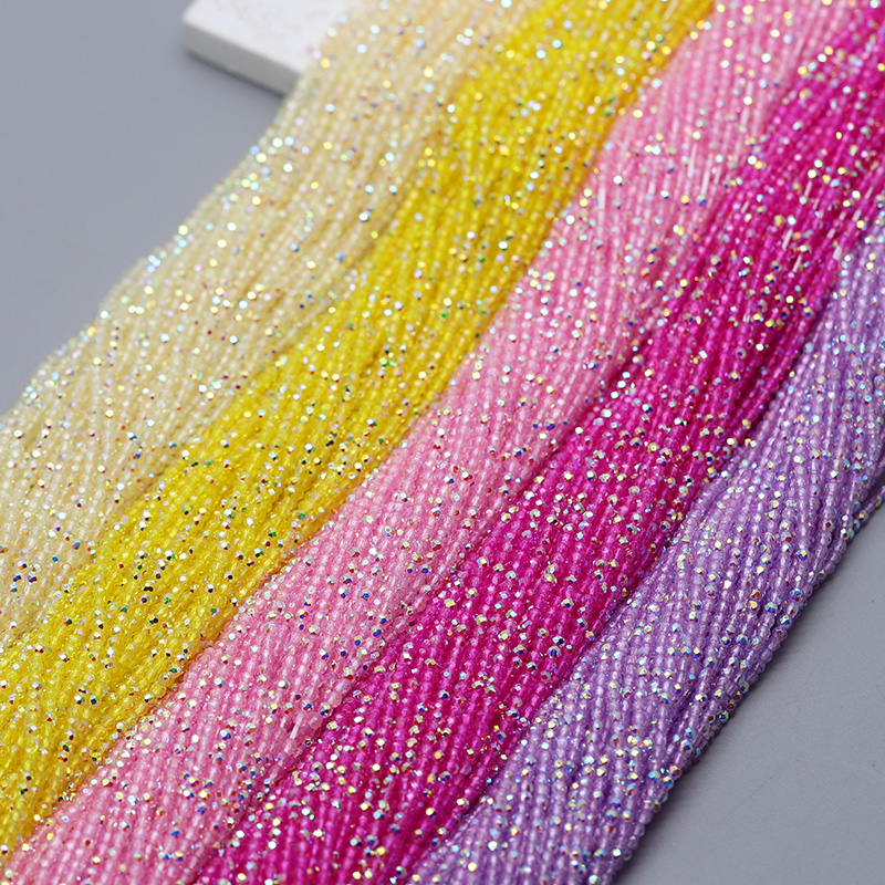 خرز زجاجي كريستالي ملون 2 مم ( - مراجعة Glass Seed Beads 2Mm Jewelry Making وسعره