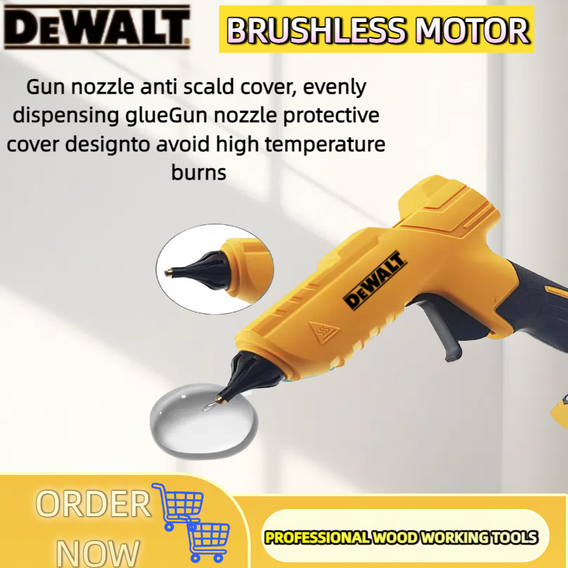 مسدس غراء حراري كهربائي لاسلكي - مراجعة Hot Melt Glue Gun Cordless وسعره