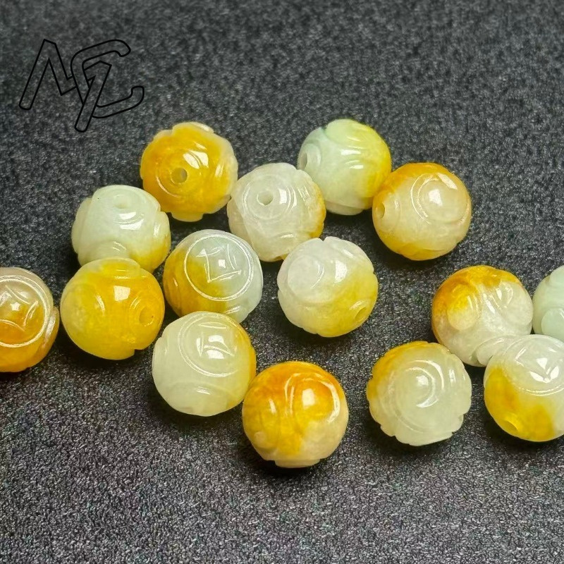 5 قطع من الخرز الدائري الطبيعي - مراجعة Beading وسعره