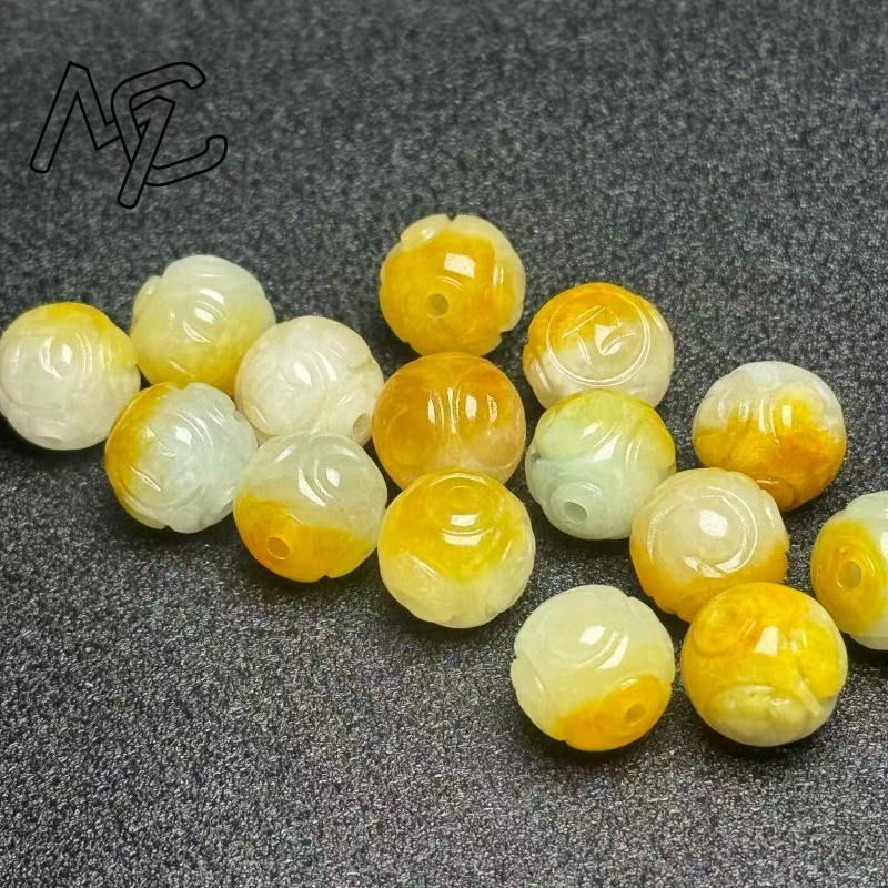 5 قطع من الخرز الدائري الطبيعي - مراجعة Beading وسعره
