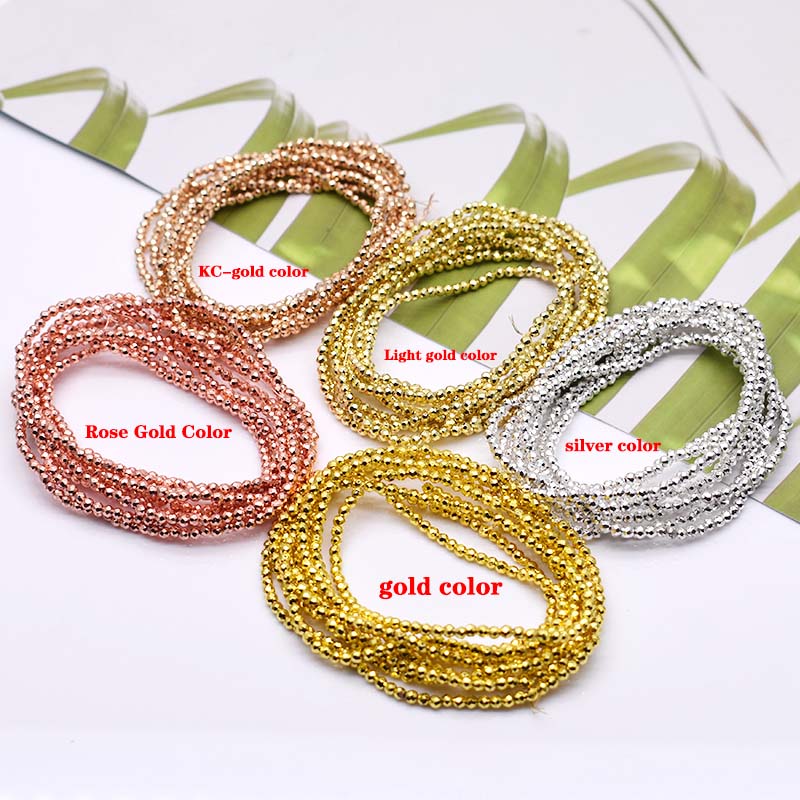 2 مللي متر 200 قطعة الذهب اللو - مراجعة Glass Seed Beads 2Mm Jewelry Making وسعره