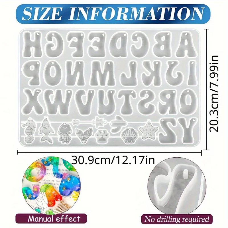 مجموعة قوالب صب راتينج السيليك - مراجعة Silicone Epoxy Resin Molds Set وسعره