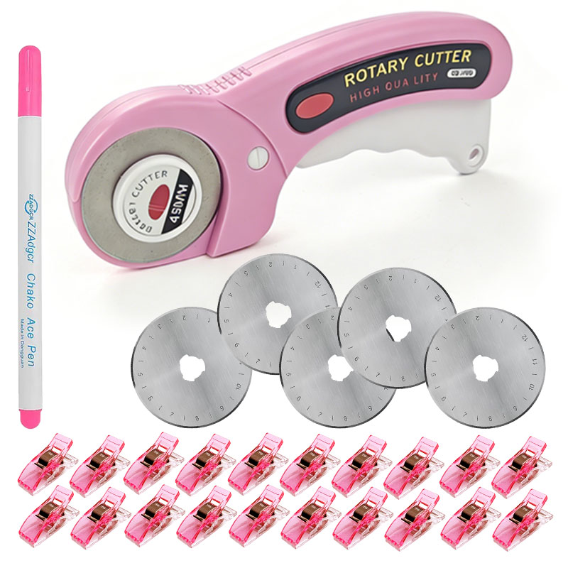 قاطع دوار 45 مم لمستلزمات الخي - مراجعة Rotary Cutter For Fabric 45Mm وسعره