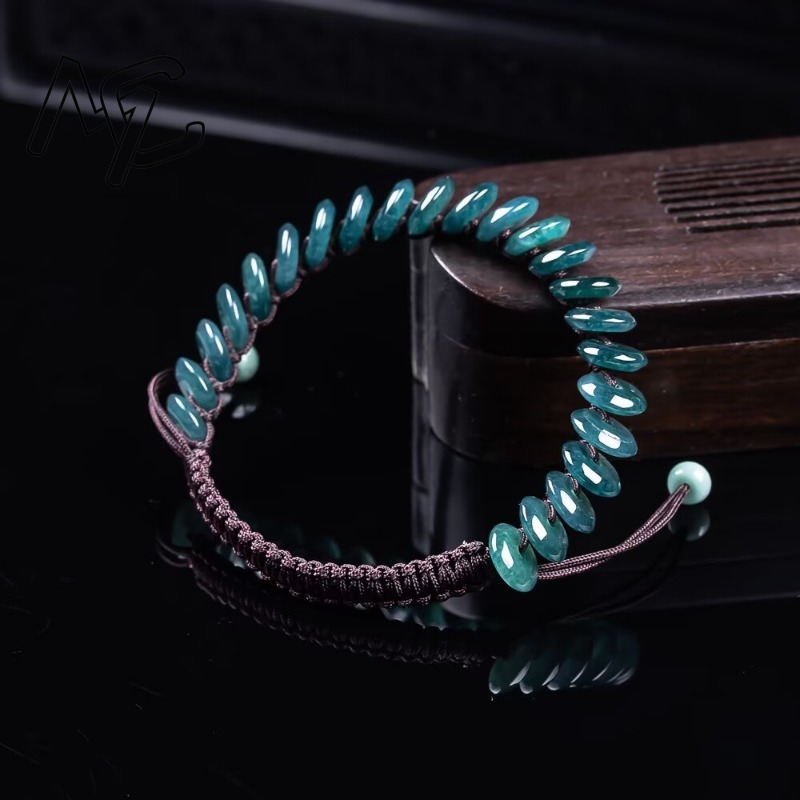 سوار من خرز الأباكس الطبيعي ال - مراجعة Beading وسعره