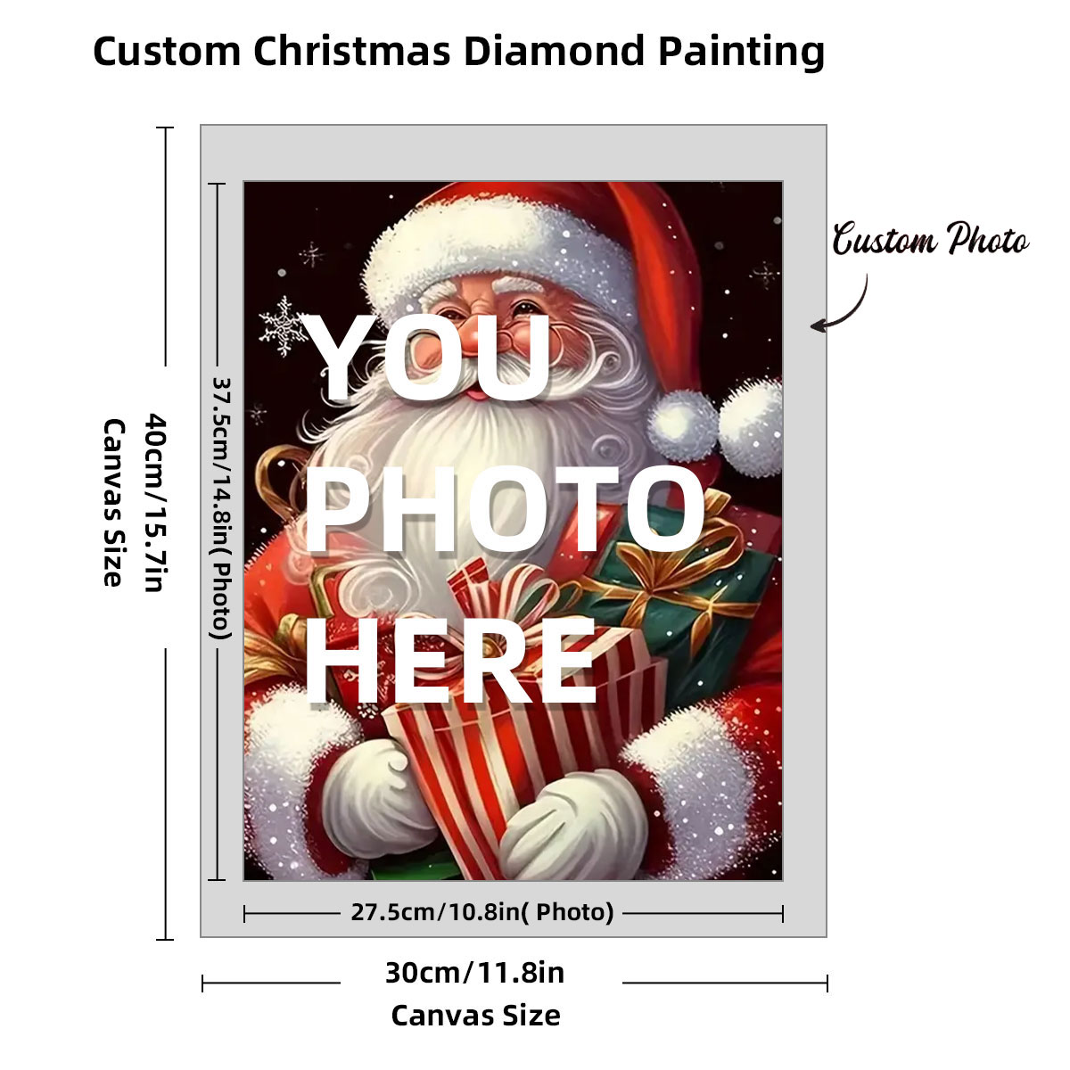 لوحة ماسية مخصصة، صورة شخصية م - مراجعة 5D Diamond Painting Kit Full Drill وسعره