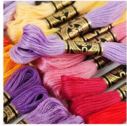 خيوط تطريز فرنسية من ون روم -  - مراجعة Cotton Embroidery Thread Skeins وسعره