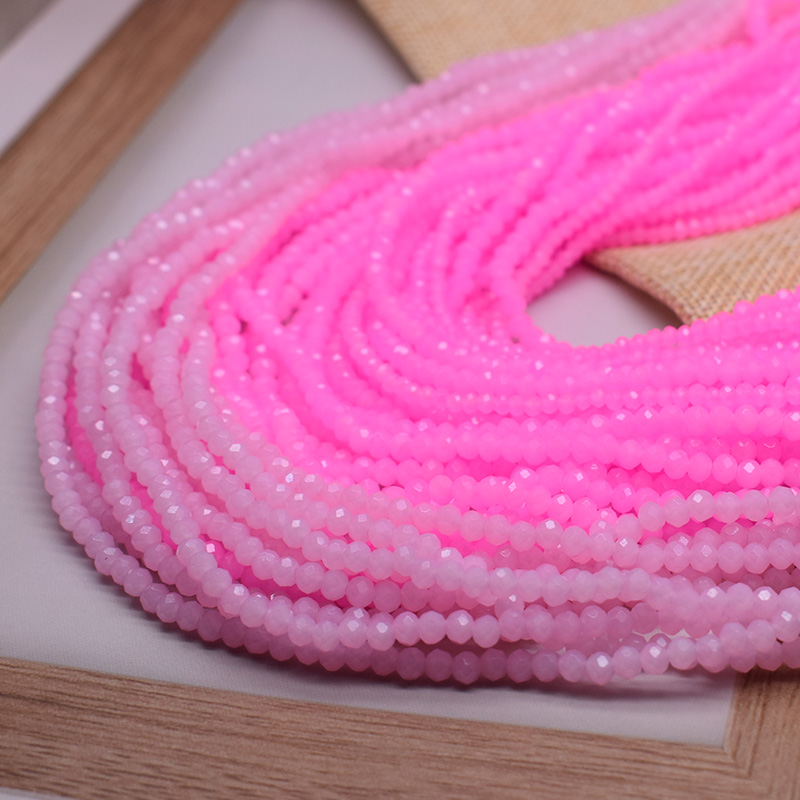مشرق الخوخ الوردي 1 2 3 4 6 8  - مراجعة Glass Seed Beads 2Mm Jewelry Making وسعره