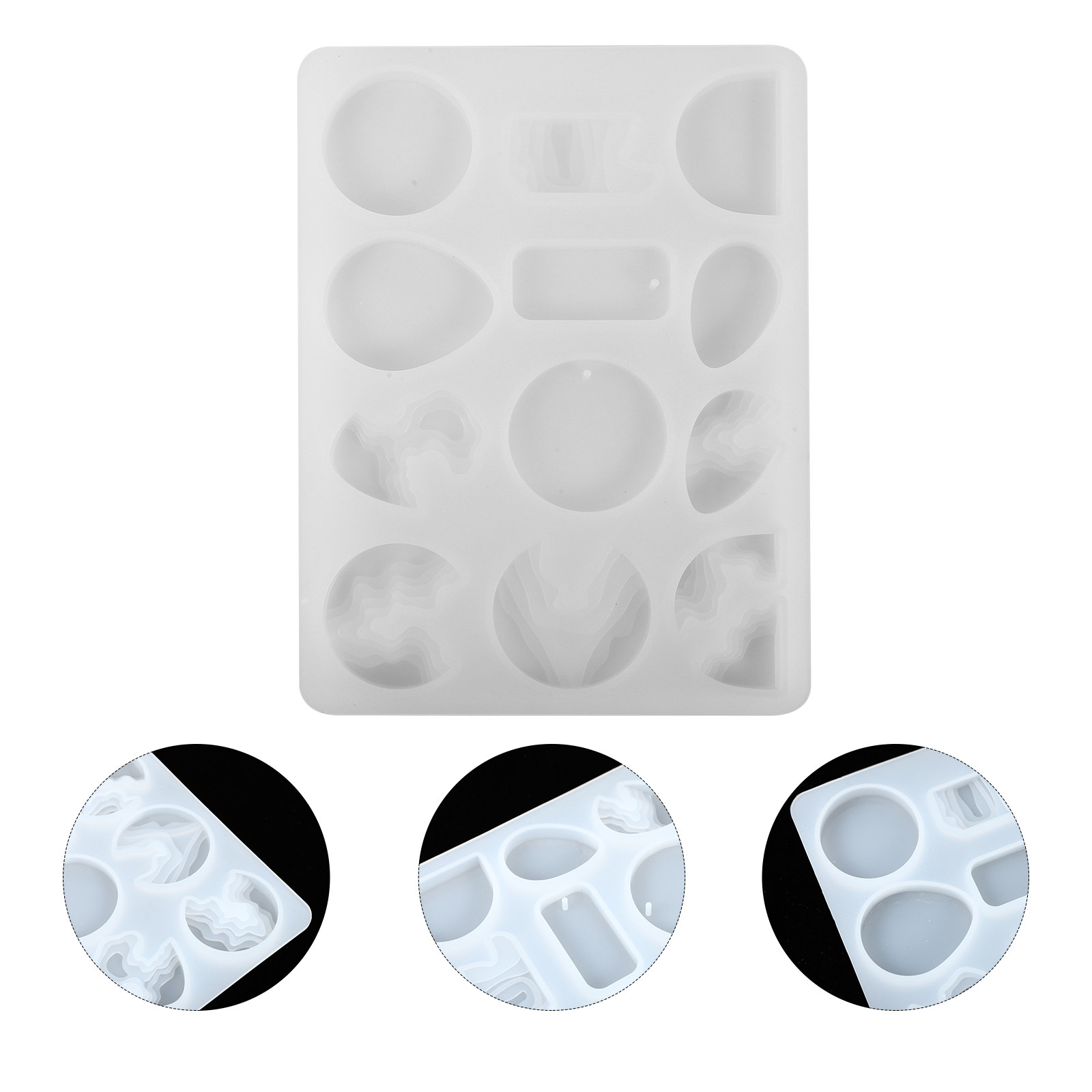 قالب سيليكون لصنع المجوهرات وا - مراجعة Silicone Epoxy Resin Molds Set وسعره
