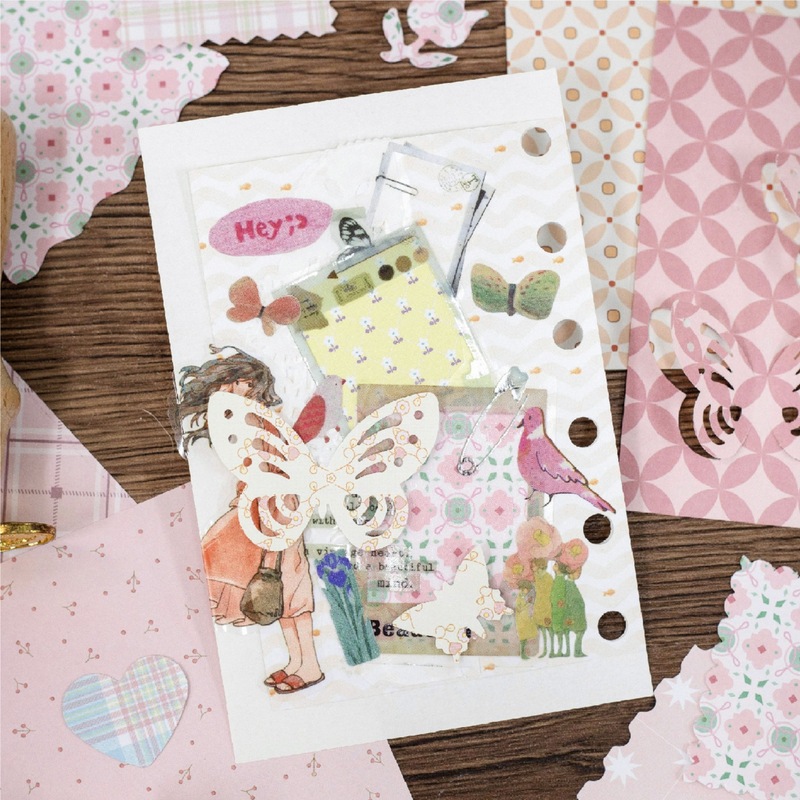 عبوة واحدة/200 قطعة من ورق الخ - مراجعة Vintage Junk Journal Scrapbooking Paper وسعره