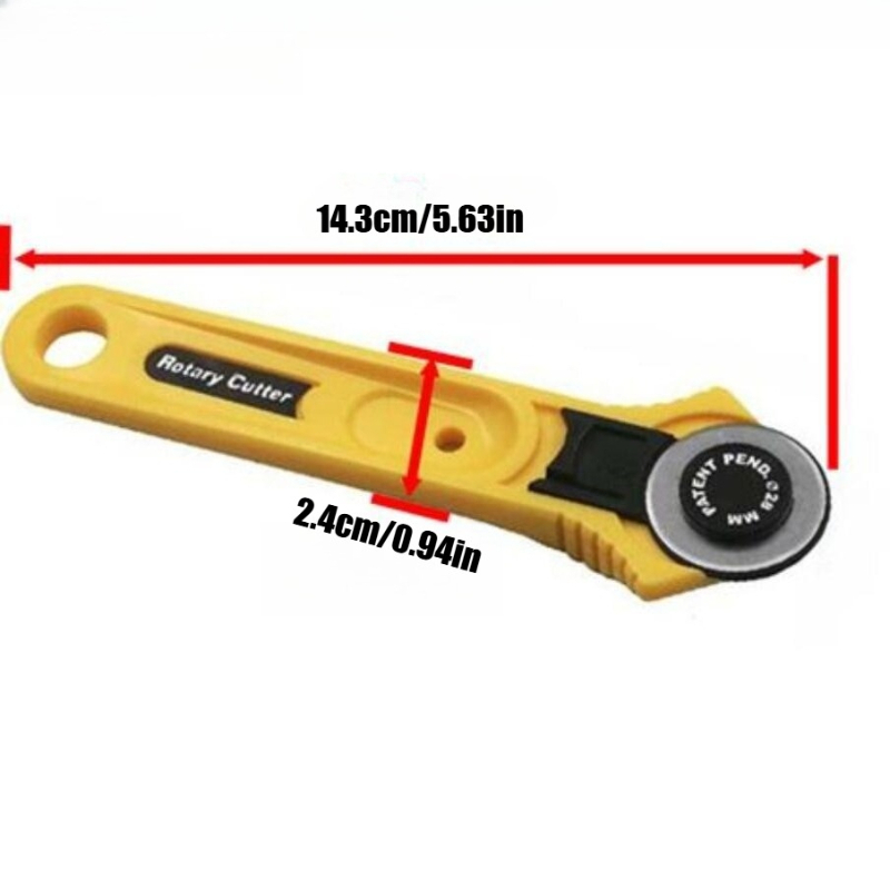 مجموعة قواطع دوارة 1.1 بوصة/28 - مراجعة Rotary Cutter For Fabric 45Mm وسعره