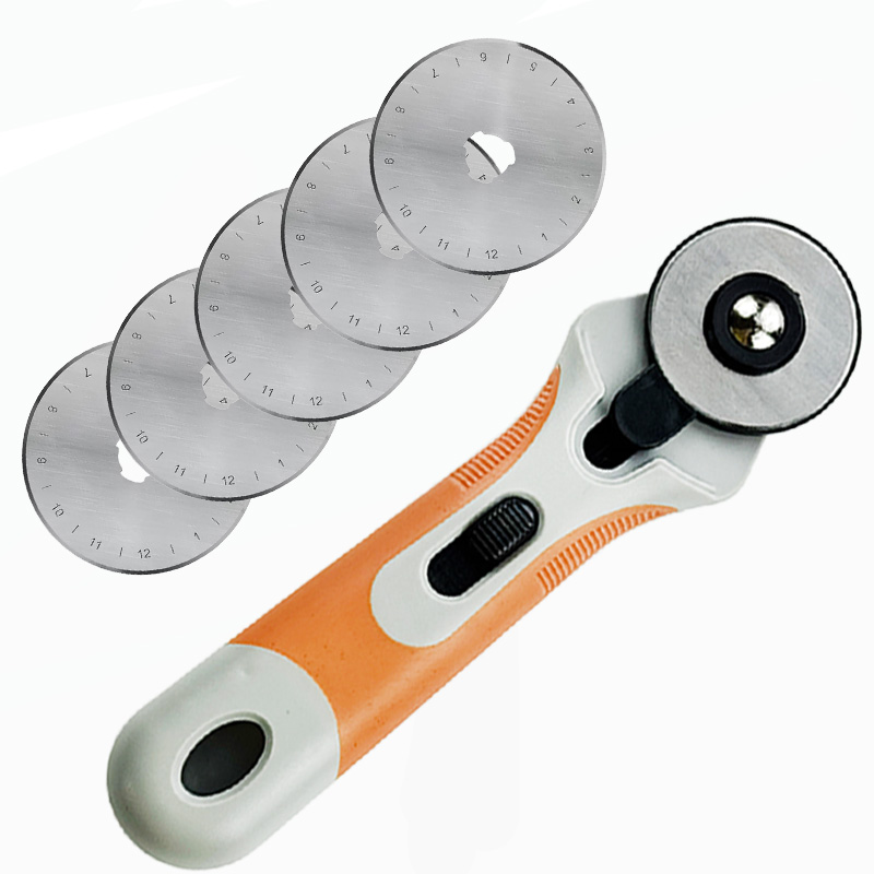 قاطع دوار 45 ملم، سكين قطع الأ - مراجعة Rotary Cutter For Fabric 45Mm وسعره