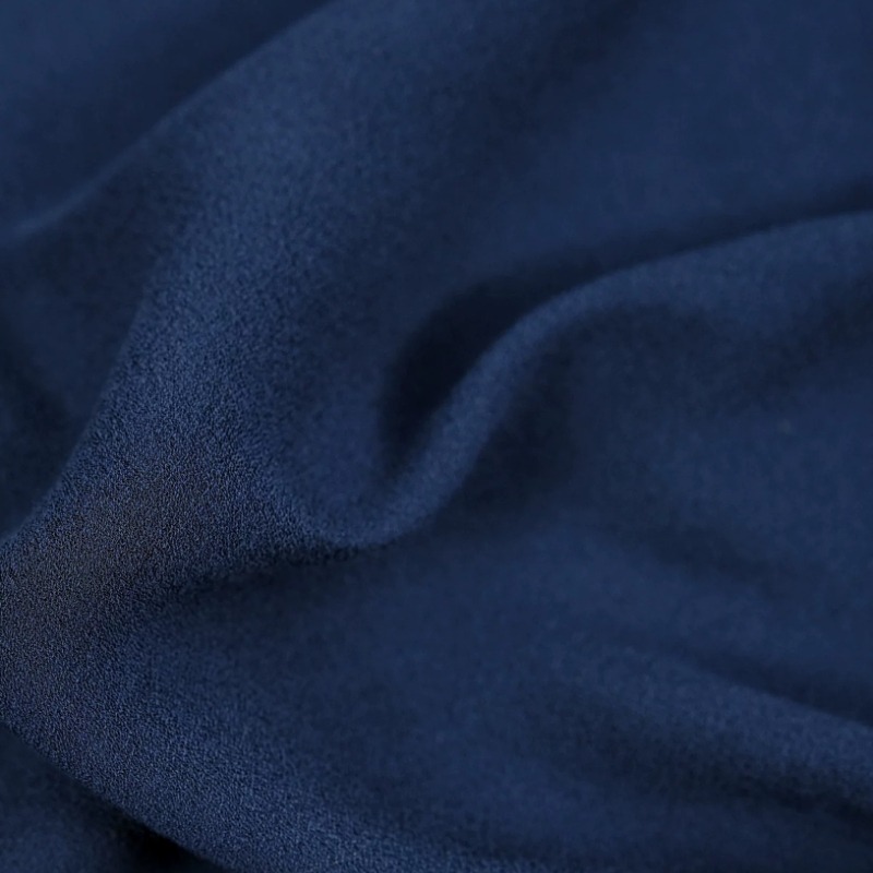 قماش كتان ساتان فاخر بلون أزرق - مراجعة Sewing وسعره