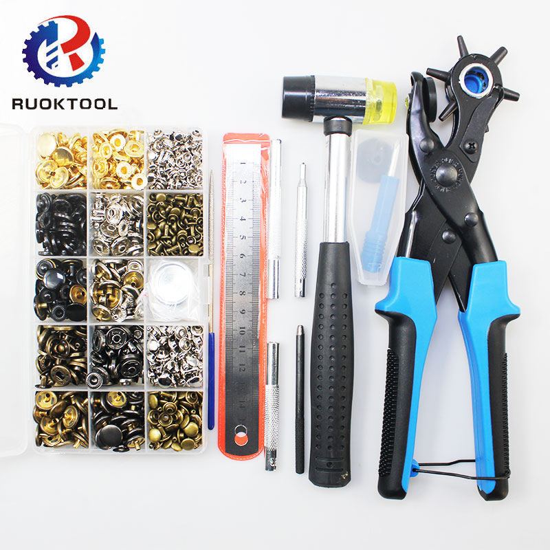 مجموعة أدوات ثقب الجلد 340 قطع - مراجعة Craft Tools وسعره