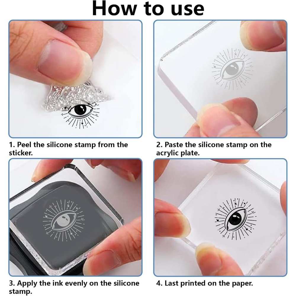 هالوين القطط السوداء واضح المط - مراجعة Clear Silicone Stamps For Card Making وسعره