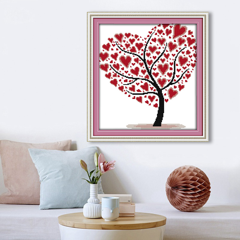 عبر الابره عدة مختوم 11/16/14C - مراجعة Cross Stitch Stamped Kits Beginners وسعره