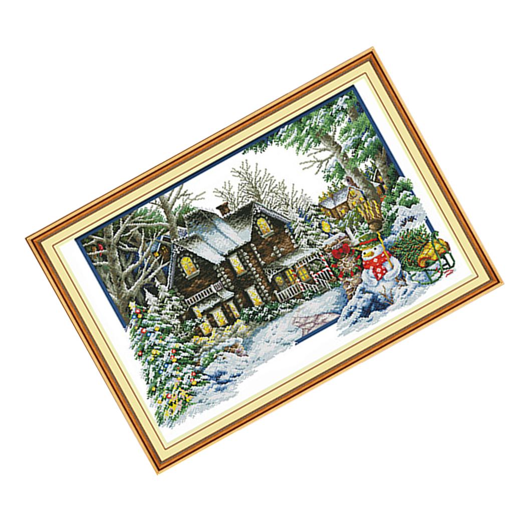 مجموعة غرز متقاطعة مختومة مع م - مراجعة Cross Stitch Stamped Kits Beginners وسعره